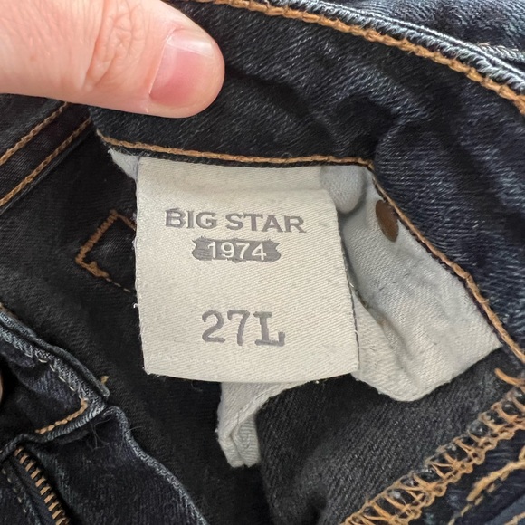 Big Star skinny jeans size 27L - Picture 2 of 3